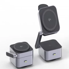 porcelana 25W Qi2 Magnetic 3in1 3 en 1 Cargador inalámbrico 25W Qi2 fabricante