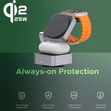 Čínsky 3in1 3 v 1 Wireless Charger 25W QI2 Wireless Modul výrobca