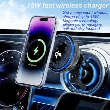 中国 15W Qi2 wireless car charger car 15W wireless charger fan cooling wireless charger - COPY - carnoi 制造商