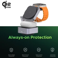 الصين 3in1 الشحن اللاسلكي موقف 3 في 1 شاحن لاسلكي 25W QI2 الشاحن اللاسلكي الصانع