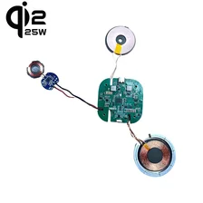 Cina qi2.2 Modulo di ricarica wireless 3in1 da 25 W tre in uno Modulo di ricarica wireless 3 in 1 da 25 W produttore