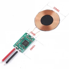 China custom small coil wireless receiver module Qi wireless charger 5V 5W power for battery wireless charging manufacturer
