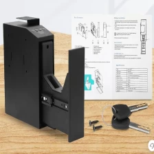 China Quick access keyless biometric fingerprint pin code gun lock Safe box China made manufacturer