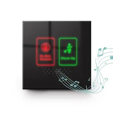 China Wholesale New Type Hotel Doorbell System Inside Panel with Built-in Dingdong Sound manufacturer