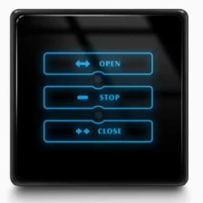 China Smart Home Curtain Mobile Control Touch Panel Switch Supplier China manufacturer