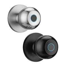 China New Smart Fingerprint Wood Door Lock Tuya Ttlock APP Manufacturer manufacturer