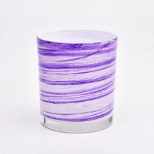 China Scented candle glass tumbler candle vessels for home decor manufacturer