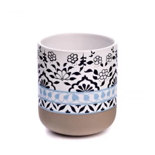 China Custom 10oz Ceramic Candle Jars for Home Decor manufacturer