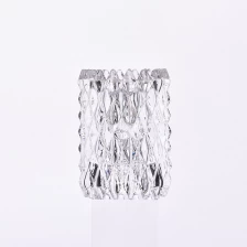 China Transparent crystal candle holder glass candle holders wholesale manufacturer