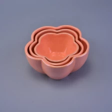 China glazed ceramic candle holders with custom designs manufacturer