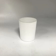 China matte white 5oz glass candle jars manufacturer