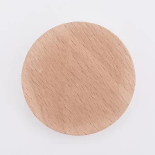China 3 inch wooden lid for jars , candle container cover manufacturer