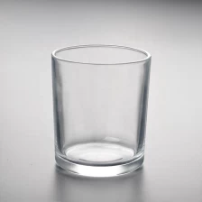 China 12 OZ glass candle jar, cylinder glass candle container clear manufacturer