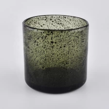 China Sunny Glassware tea light custom bubble glass candle holder vessel manufacturer
