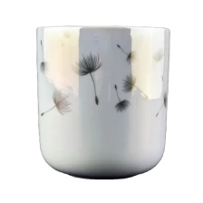 China manufacturer luxury empty porcelain custom ceramic candle jars manufacturer