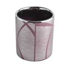 China custom vintage ceramic candle jar for home fragrance manufacturer