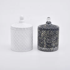 China Unique custom votives glass candle holder with lid for wedding decoration manufacturer