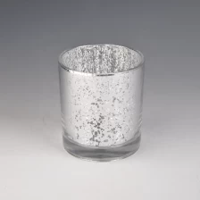 China 15oz Silver Mercury Glass Candle Holders Home Decor Wholesales manufacturer