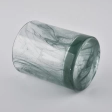 China Sunny cylinder custom tealight crystal glass candle holders 10oz manufacturer