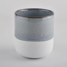 China candle vessels luxury, empty jar ceramic candle vessel manufacturer