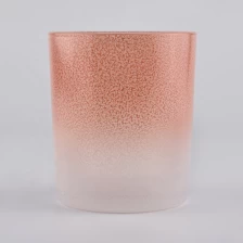 China Home decor Gradient votive glass jar candle in bulk 6oz 8oz 10oz manufacturer