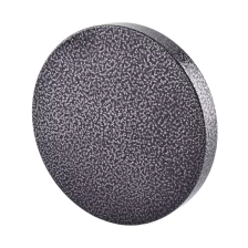 China Wholesales Custom round grey metal lid cover for candle holder jars manufacturer