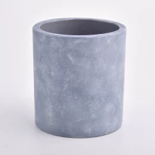 China customized natural cement candle holders wholesale manufacturer