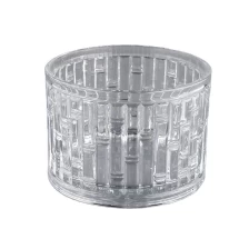 China private packaging glass candle jars wholesale manufacturer
