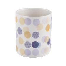 China In bulk empty porcelain luxury ceramic holders for candle making manufacturer