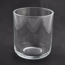 China 12oz clear glass candle jars with round bottom manufacturer