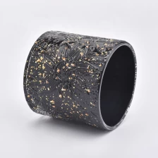 China Vintage square candle vessel glass candle containers home decoration manufacturer