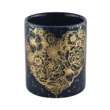 China cylinder ceramic jars for candle making manufacturer
