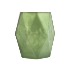China 8oz hexagonal glass candle jars wholesale manufacturer