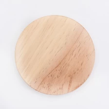 China 4 inch wooden lid for glass candle jars manufacturer