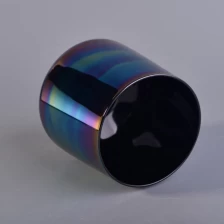 China Electroplating Glass Candle container custom candle tumbler home Decor suppliers manufacturer