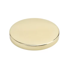China wholesales candle holder lid, gold lid for candle jars manufacturer