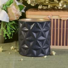 China Vintage electroplating ceramic bowl votive candle vessel customized candle holders wedding centerpieces in bulk manufacturer