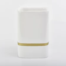 China concrete candle container, square concrete candle jar for home decor manufacturer