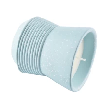 China Wholesales customized cement candle jar holder home decoration manufacturer