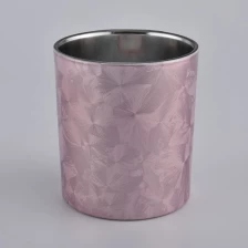 China new arrivial glass candle jars containers manufacturer