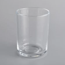 China 8oz cylinder glass candle jars with low MOQ manufacturer
