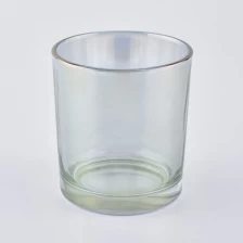 China 5oz holographic candle jar iridescent glass manufacturer