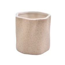 China Wholesales empty matte ceramic candle jar for candle making 4 oz 6 oz manufacturer
