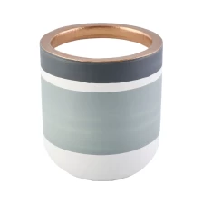 China Sunny Wholesales custom scented decorative concrete candle vessel manufacturer