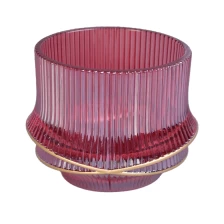 China 11oz 14oz Sunny luxury empty decorative glass jars for candle making manufacturer