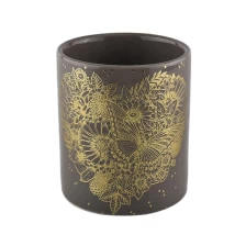 China luxury ceramic candle jars wholesale manufacturer
