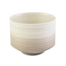China In bulk empty personalized luxury ceramic vessel for candle making manufacturer