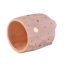 China China scented pink ceramic containers for candles home decor manufacturer