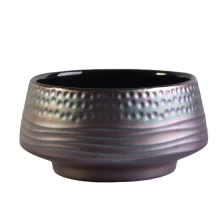 China Sunny Custom electroplated ceramic candle containers holder manufacturer
