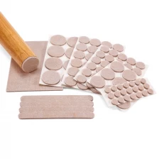 China Self-adhesive Floor Protector Felt Furniture Pads Adhesive Felt Pad Protect The Floor manufacturer